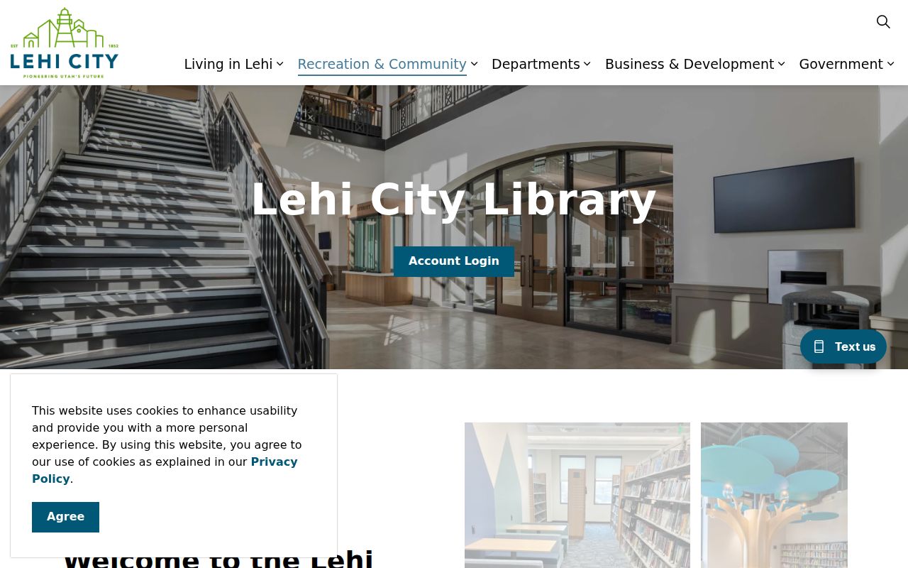 Lehi people directories research route at Lehi City Library